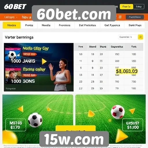 Análise das promoções e bônus do site 60bet